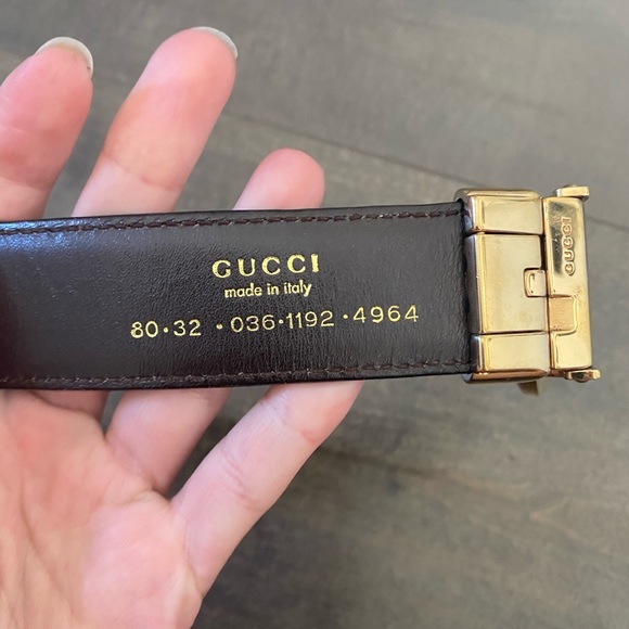 vintage gucci belt. main image 6
